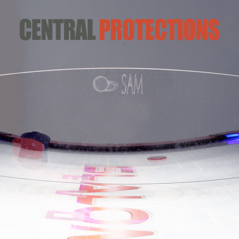 protecciones air hockey sam